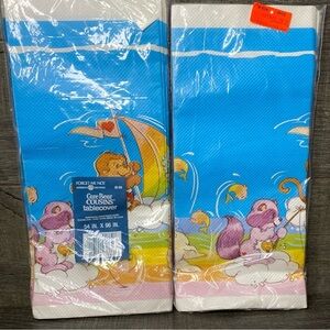 Vintage Care Bear Cousins Paper Table Cloths New Sealed